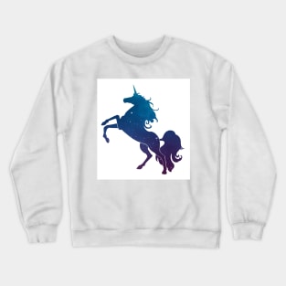 Space Unicorn Crewneck Sweatshirt